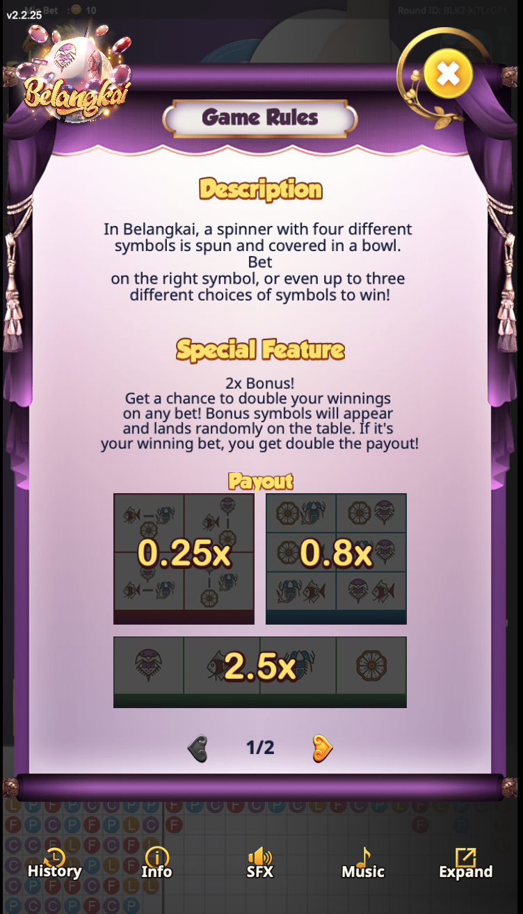 เดิมพันอันนี้ชนะ จ่ายเงินเท่าไหร่บ้างที่เกม Belangkai 2